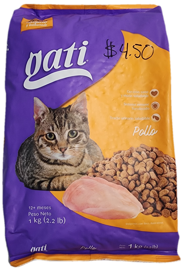 gati pollo 1 kg, gati pollo 2.2lb