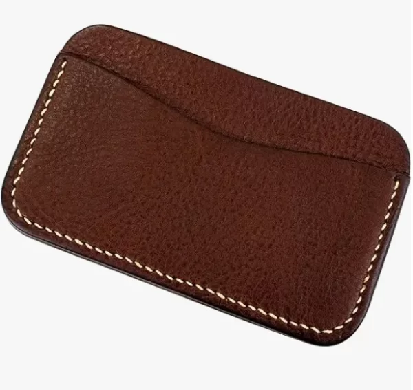 cartera minimalista, cartera de cuero minimalista, cartera de cuero para hombres, cartera de cuero para el día del padre, cartera de cuero minimalista