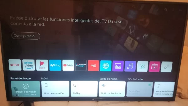 smarttv 49 pulgadas lg