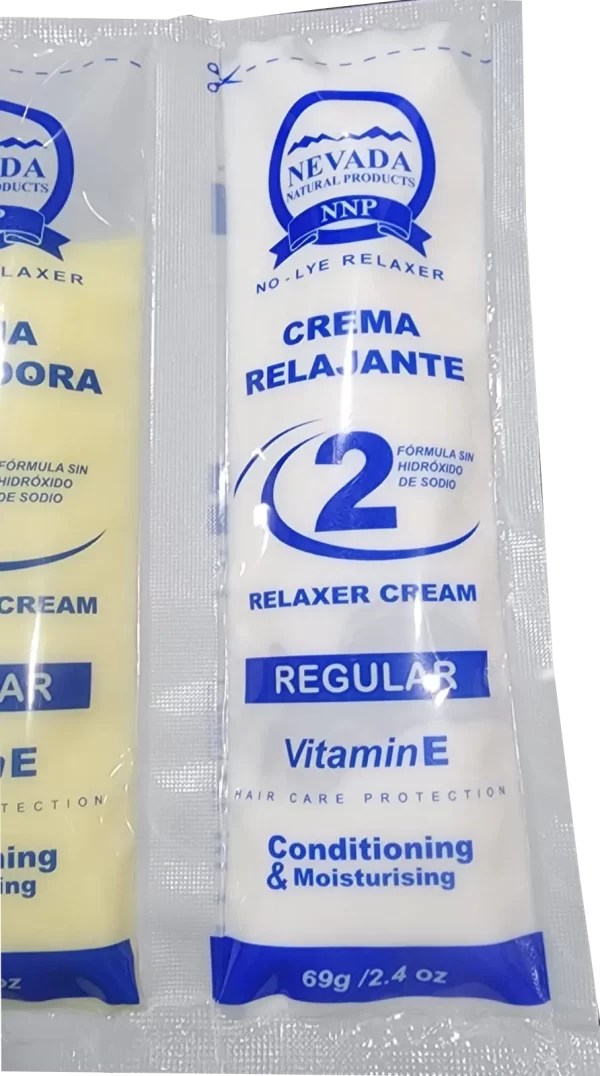 crema relajante de cabello, crema alisadora de cabello nevada