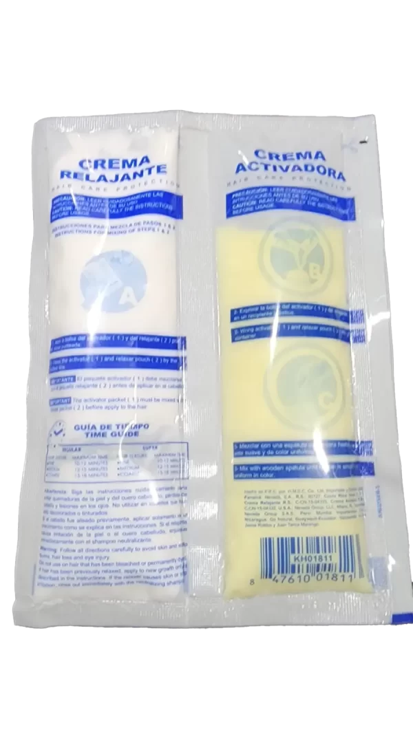 crema relajante de cabello, crema alisadora de cabello nevada