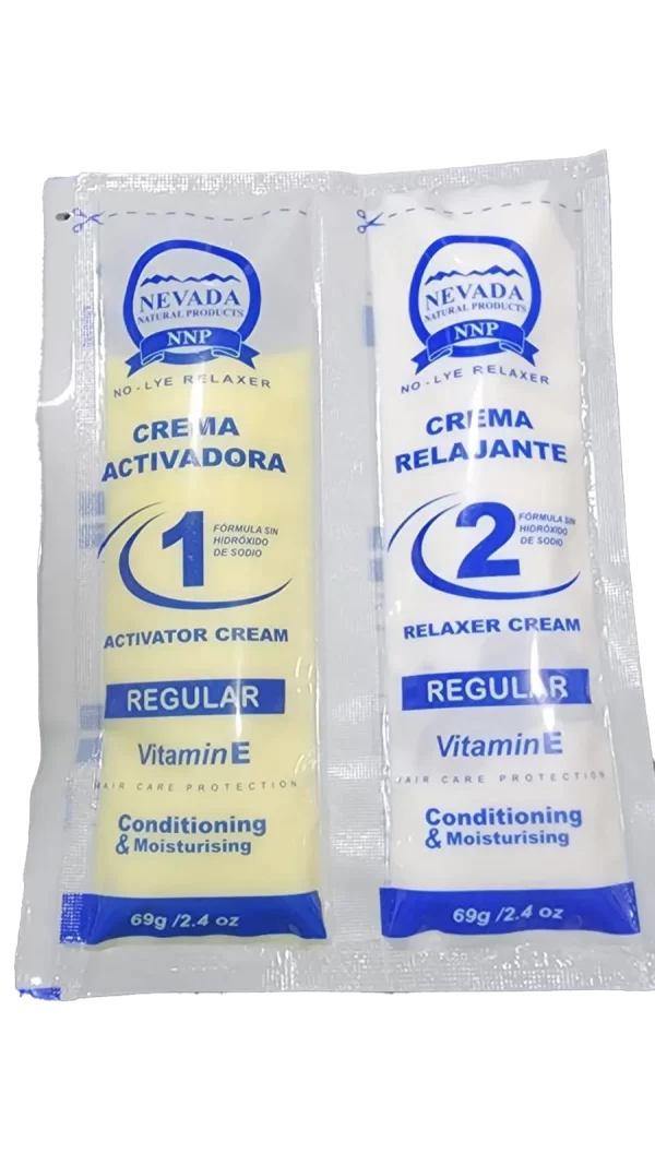 crema relajante de cabello, crema alisadora de cabello nevada