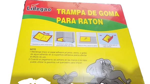 trampa de goma para ratas, goma para ratas grandes