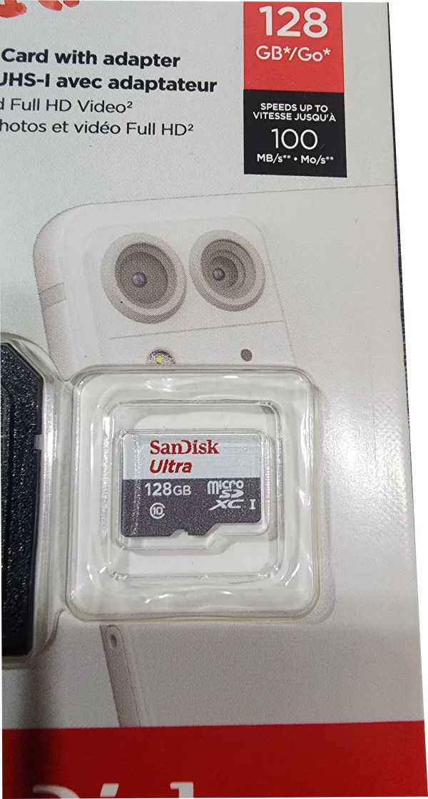 microsd sandisk 128gb ultra original