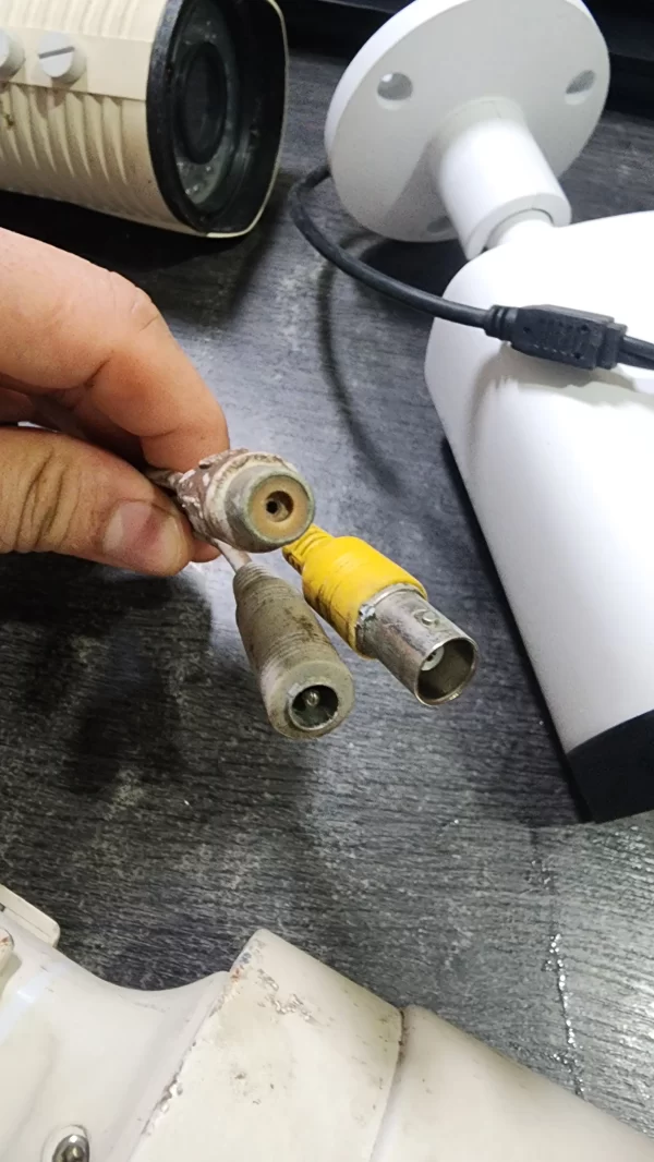 kit de cámaras de seguridad para casa, análogas