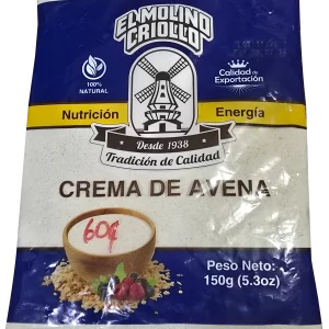 avena en polvo molino criollo crema de avena 150g 1